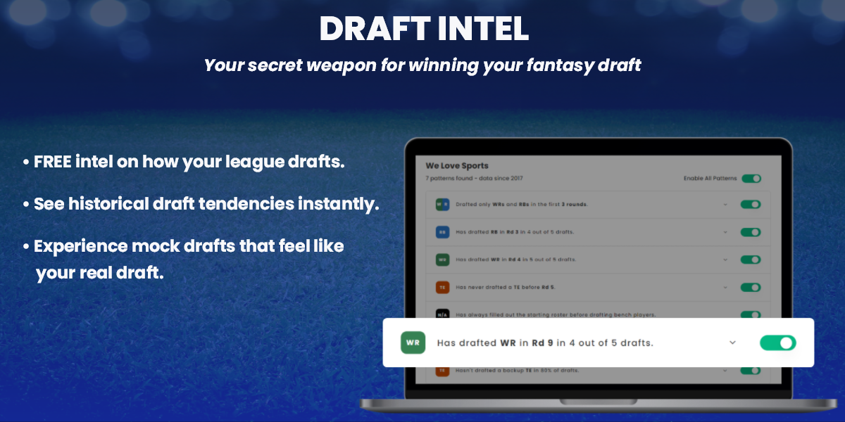 What is Draft Intel? – FantasyPros